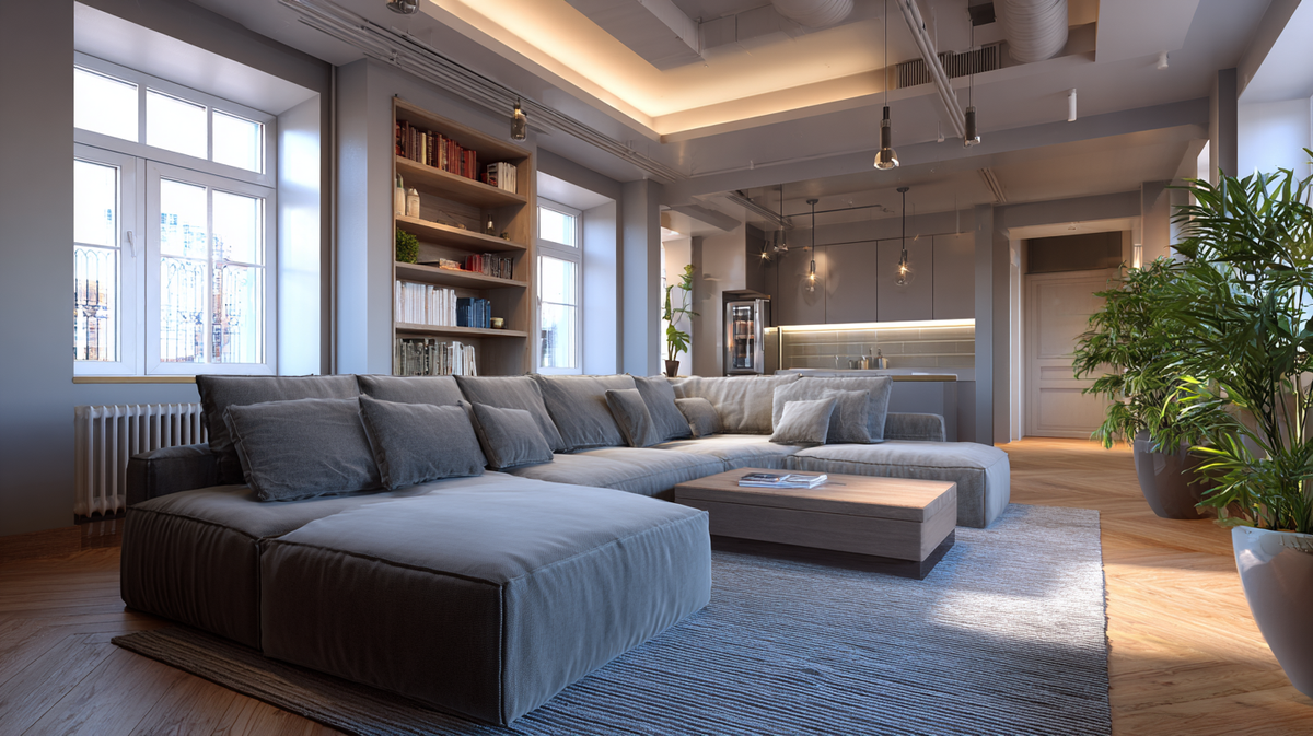 wnętrze pięknie urządzonego mieszkania